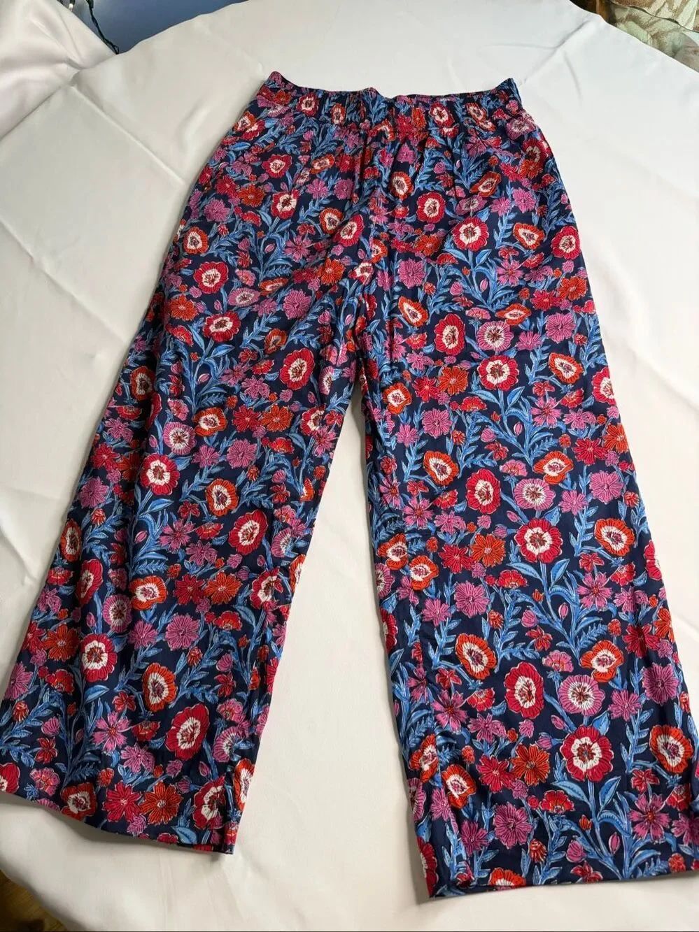 Vineyard Vines Tisbury Floral Linen Pants Size Medium